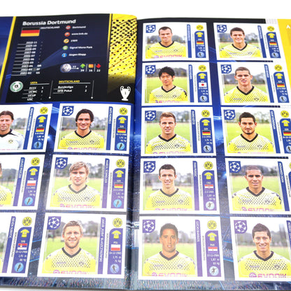 Komplettes Album mit Panini-Fußballspieleraufklebern CHAMPIONS LEAGUE 2011-12 UEFA 2012