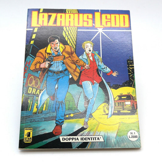 Fumetto LAZARUS LEDD Numero 1 Prima Edizione Fantascienza Star Comics Raro 1993