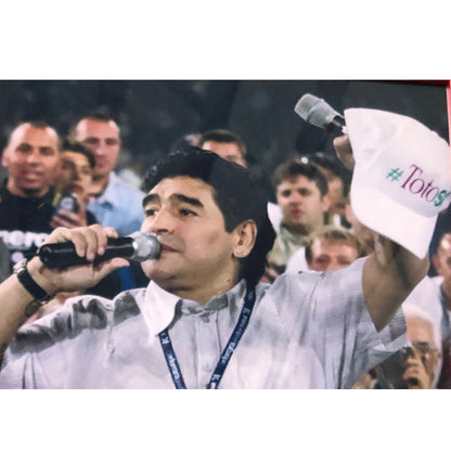 Chapeau TOTOSI Au revoir Ciro Ferrara à l'invité de San Paolo Diego Armando Maradona
