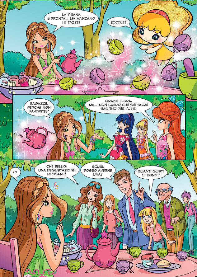 Winx Club Magazine n 208 BD et jeux Bloom figurine poupée