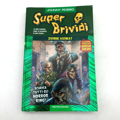 mini livres SUPER FRAIS n 63 Zombie Kombat Pocket Mondadori minibooks d'horreur