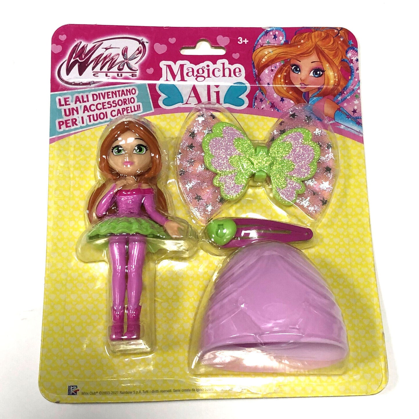 Winx Club da Collezione MAGICHE ALI Action Figure Bambola di Flora Stella Bloom