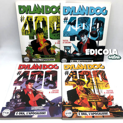 Lot 4 DYLAN DOG Comics Number 400 Complete Series 1 First Edition Rare