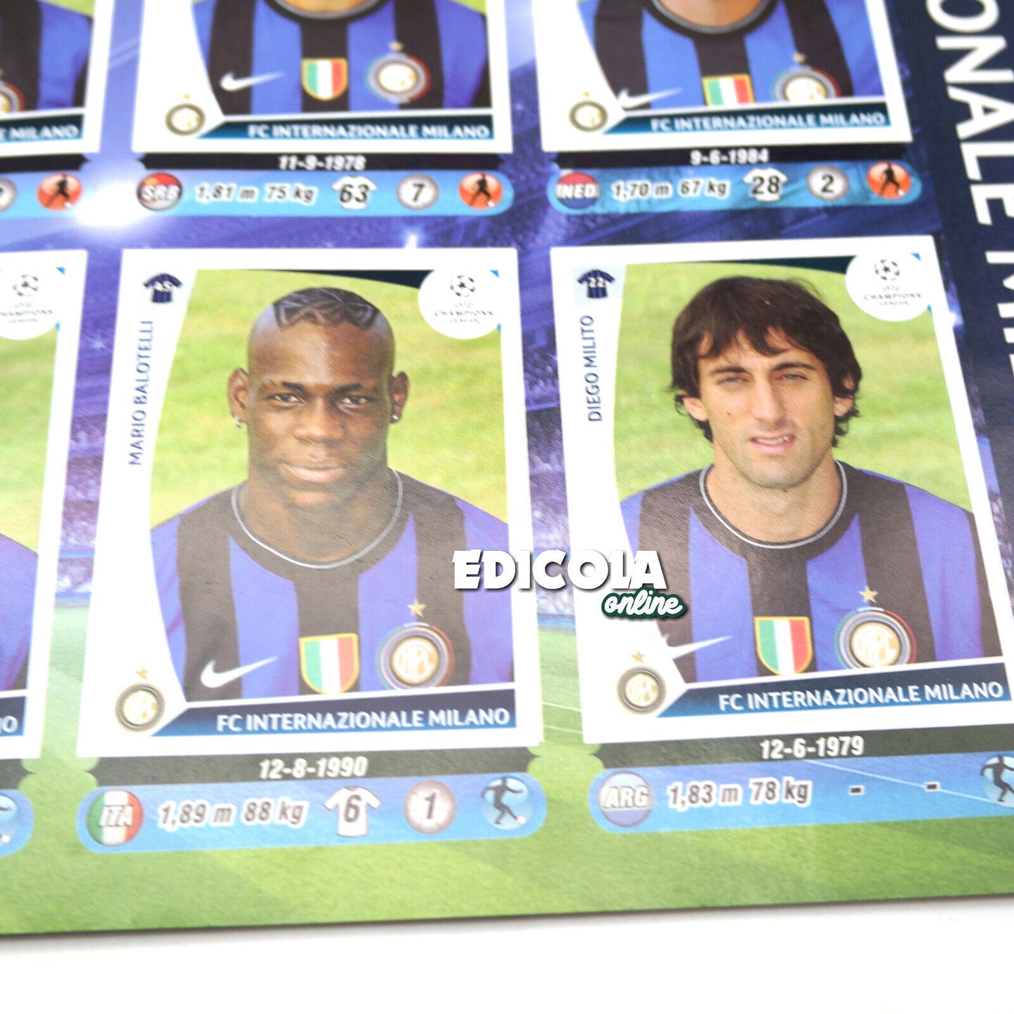 Album Completo di Figurine Calciatori Panini CHAMPIONS LEAGUE 2009-10 Uefa 2010