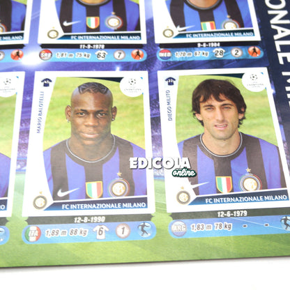 Album Completo di Figurine Calciatori Panini CHAMPIONS LEAGUE 2009-10 Uefa 2010