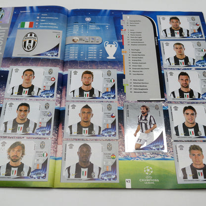 Album complet de stickers joueurs de football Panini LIGUE DES CHAMPIONS 2012-13 UEFA 2013