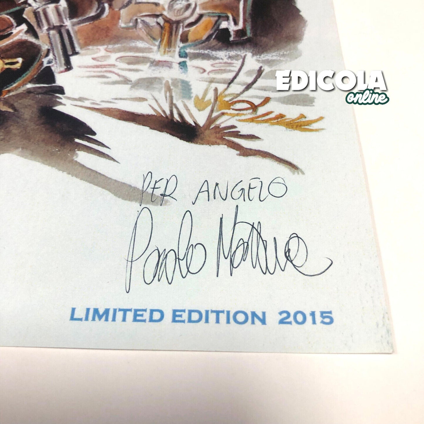 MICKEY MOUSE 3094 Variant Cover Dylan Top Dog + Vorschau und Autogramm von Paolo Mottura