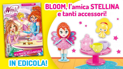 Winx Club Magazine n 208 BD et jeux Bloom figurine poupée