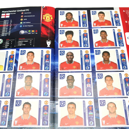 Komplettes Album mit Panini-Fußballspieleraufklebern CHAMPIONS LEAGUE 2011-12 UEFA 2012