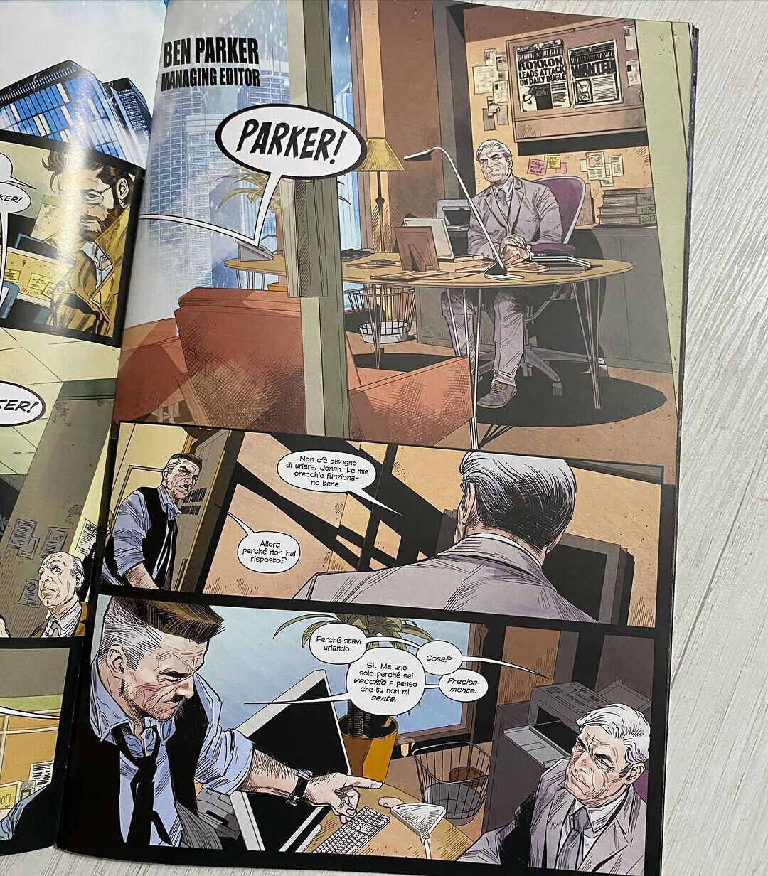 SPIDERMAN ULTIME n. 1 variante de couverture de bande dessinée de Marco Checchetto Italiano 2024