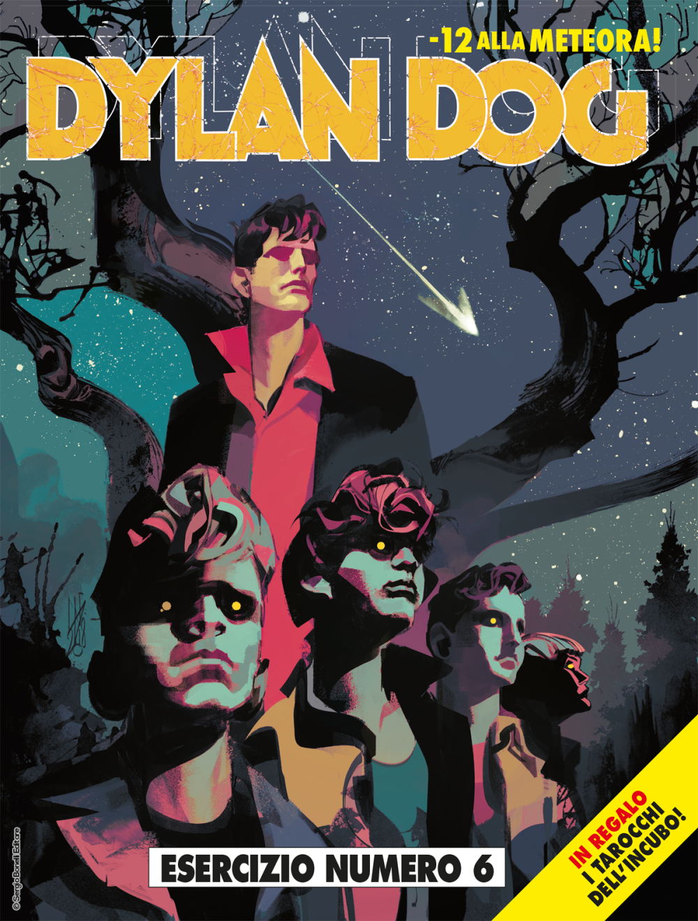 Fumetti DYLAN DOG TAROCCHI dell' INCUBO 387 388 389 390 Color Fest 28 Cofanetto