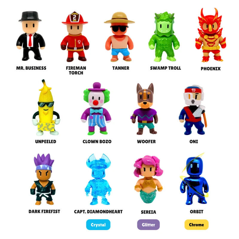 Personnages STUMBLE GUYS - Série 3 - Mini Figurine 3D