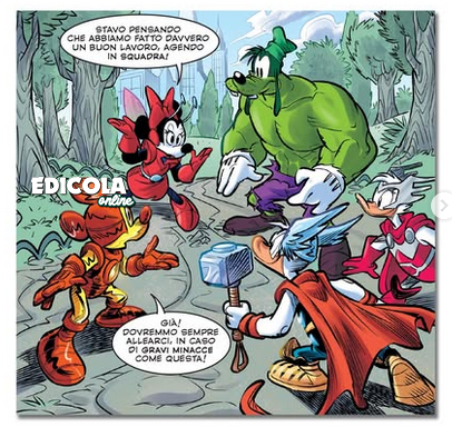 Fumetto Topolino n. 3616 - Avengers - flip cover dedicata a What if... ?