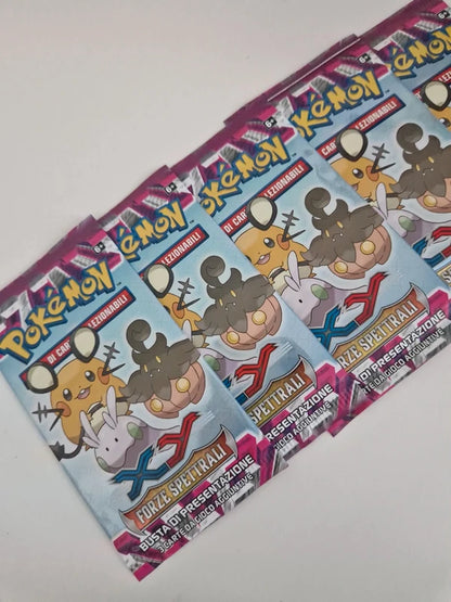 Bustine Pokémon XY da 3 carte – Sigillate in italiano