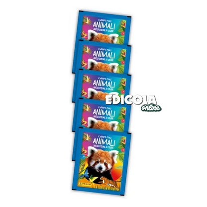 Panini Stickeralbum und/oder Paketset Die Welt der TIERE – Eine Explosion der Farben