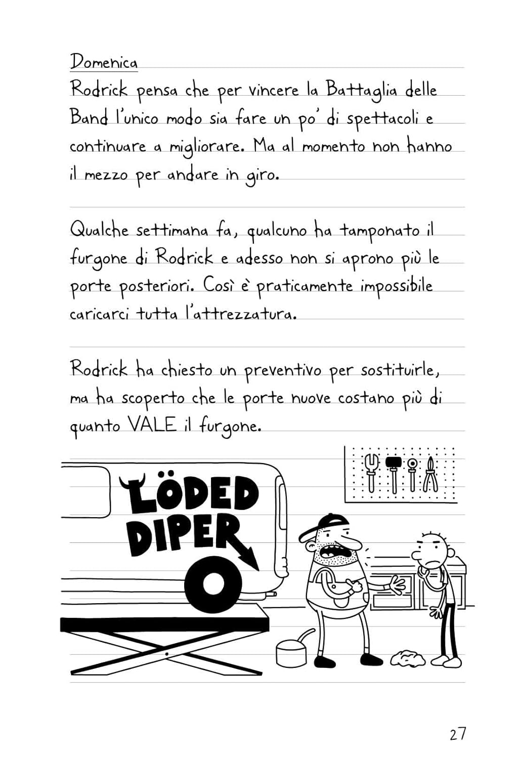 Collezioni Libri DIARIO DI UNA SCHIAPPA - Edizione Illustrata
