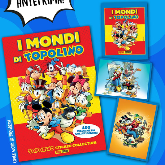 [Preordine] Album e/o Bustine di Figurine I MONDI DI TOPOLINO + Fumetti Topolino 2026