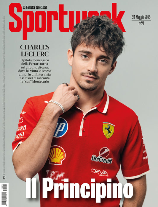 Sportweek n. 21 of 24 May 2025 (Charles Leclerc on the cover)
