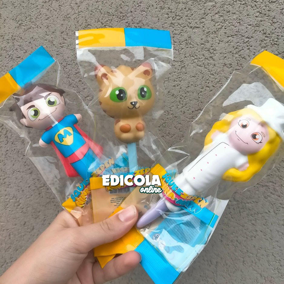 Penna con Squishy Antistress di NINNA e MATTI Squeez Pen Squeezpen Youtube Gamer