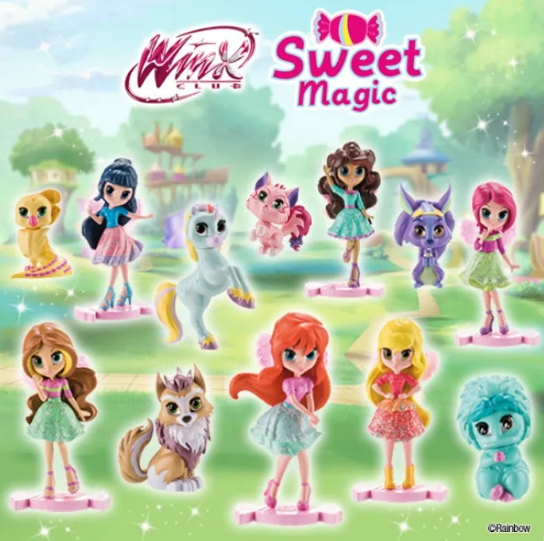 Figurines Winx Club Sweet Magic (personnages de 2017) 