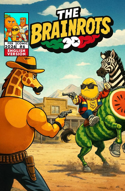 Fumetto The Brainrots n. 6 (Febbraio 2026)