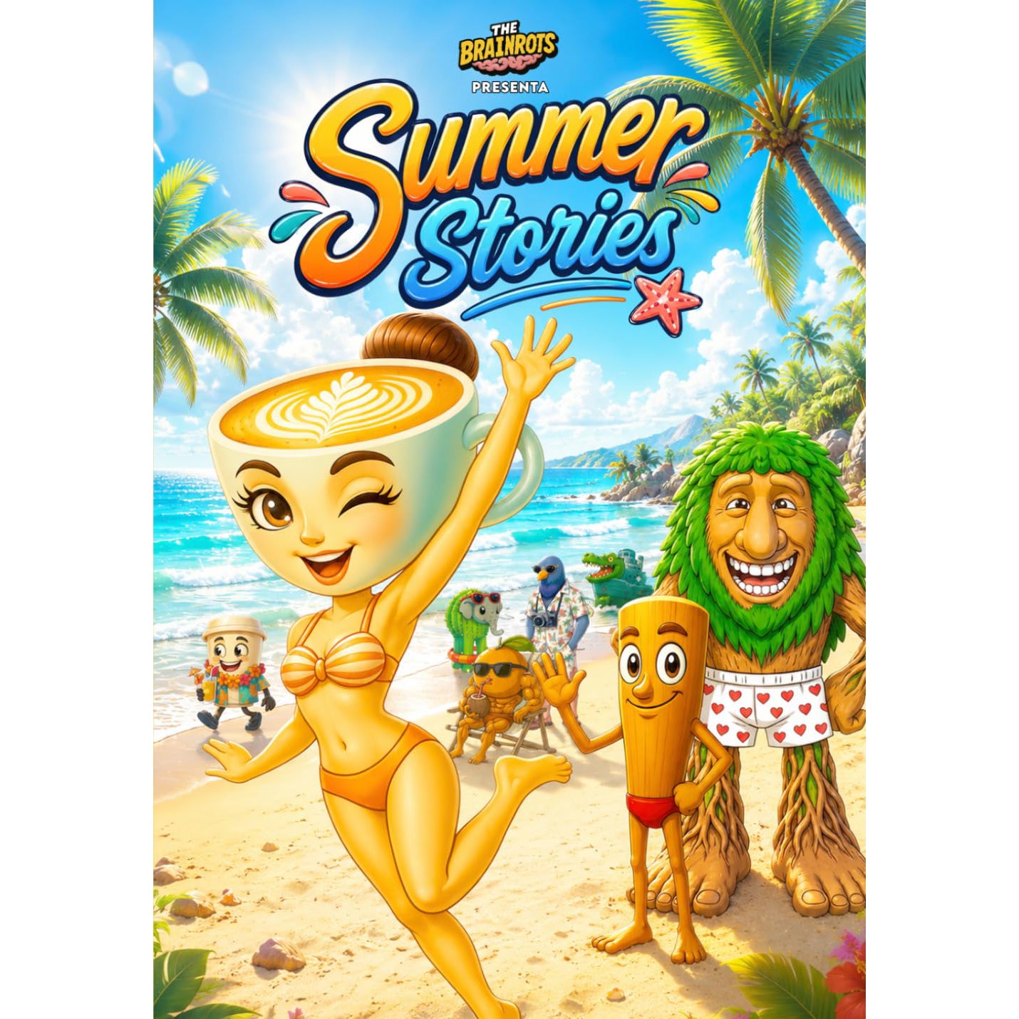 The Brainrots presenta "SUMMER STORIES" 2026 [Raccolta Speciale di 5 Storie Complete] Formato Maxi