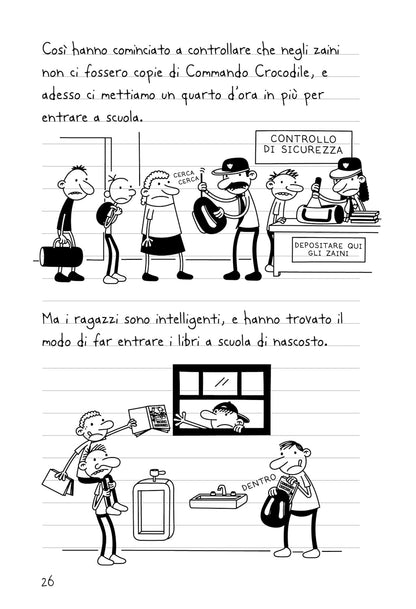 Collezioni Libri DIARIO DI UNA SCHIAPPA - Edizione Illustrata