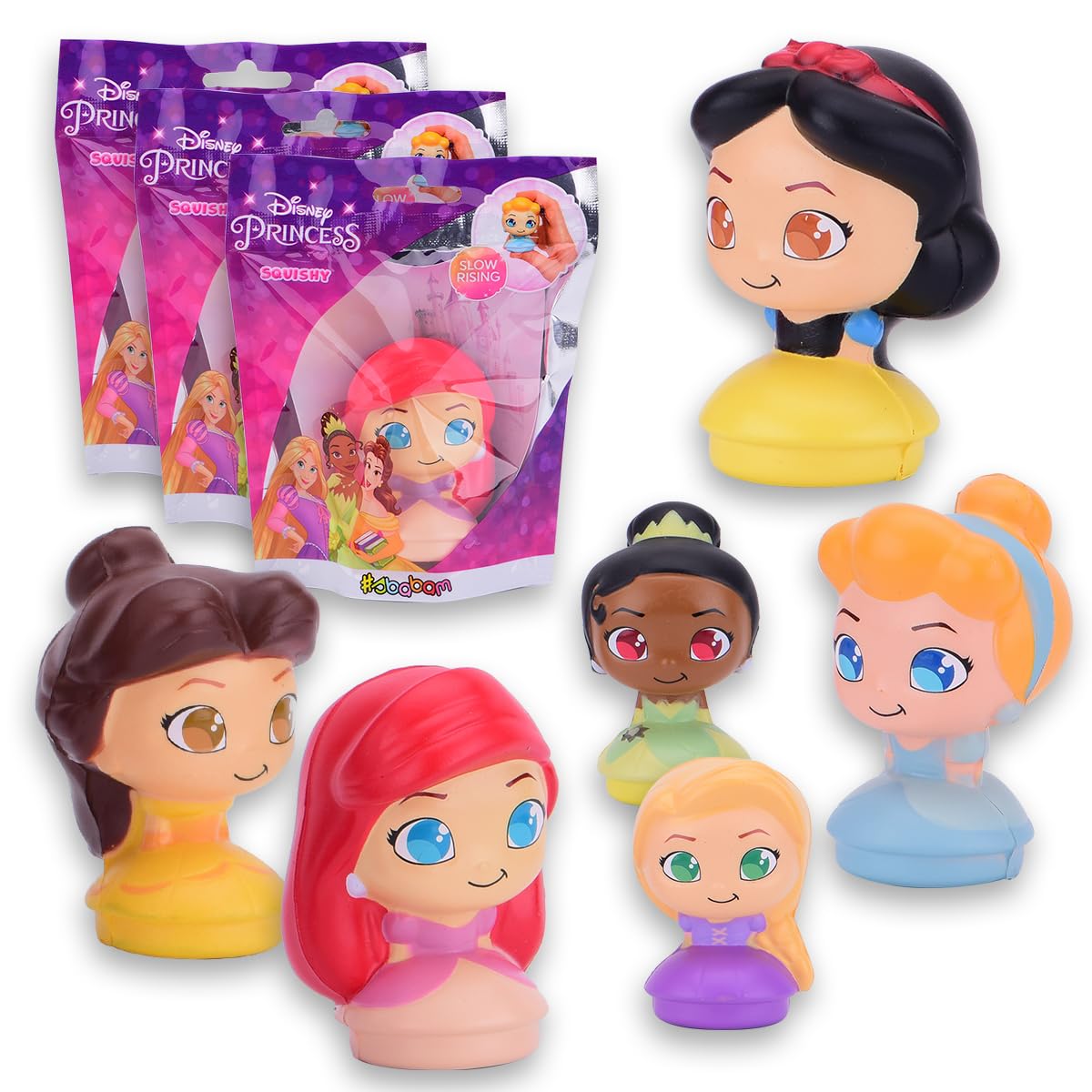 Principesse Disney Princess mini Bambola Soft Squishy Sbabam Action Figures