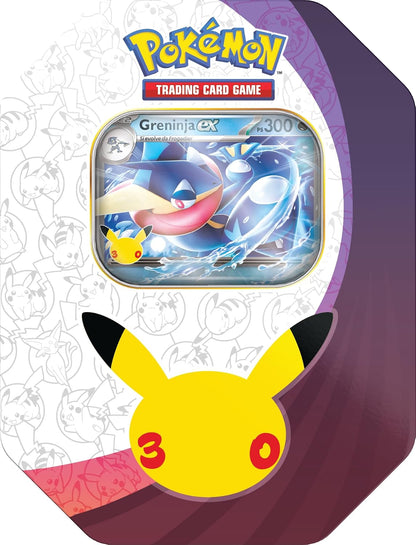 Pokémon: scatola da collezione Greninja-ex dell’espansione 30° Anniversario del GCC Pokémon - Italiano