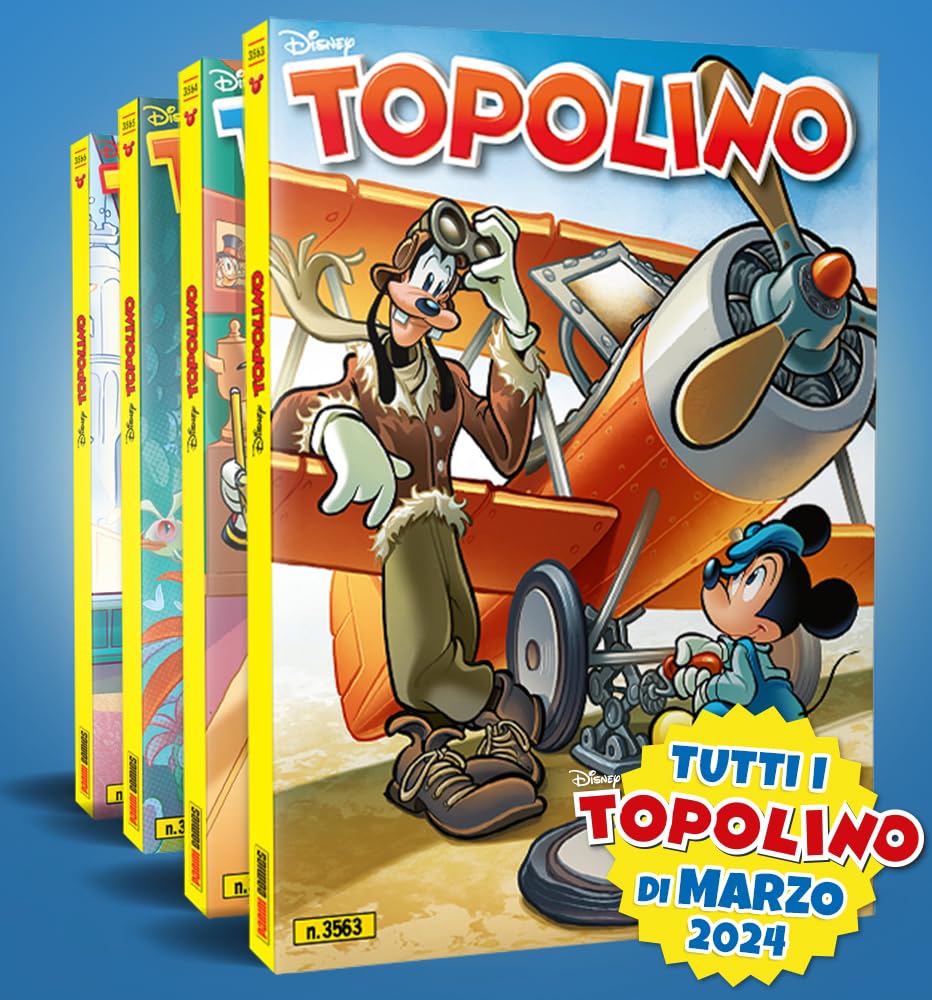 Set fumetti TOPOLINO - Pack Marzo 2024