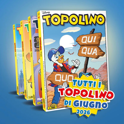 Set fumetti TOPOLINO - Pack Giugno 2026