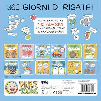 Pera Toons Calendar 2026 Peratoons