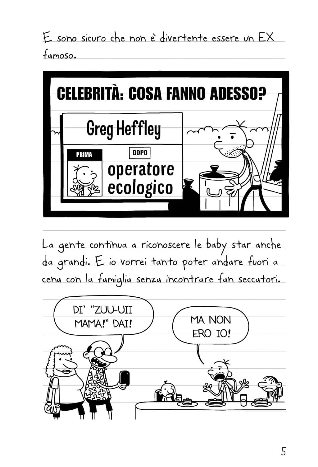 Collezioni Libri DIARIO DI UNA SCHIAPPA - Edizione Illustrata