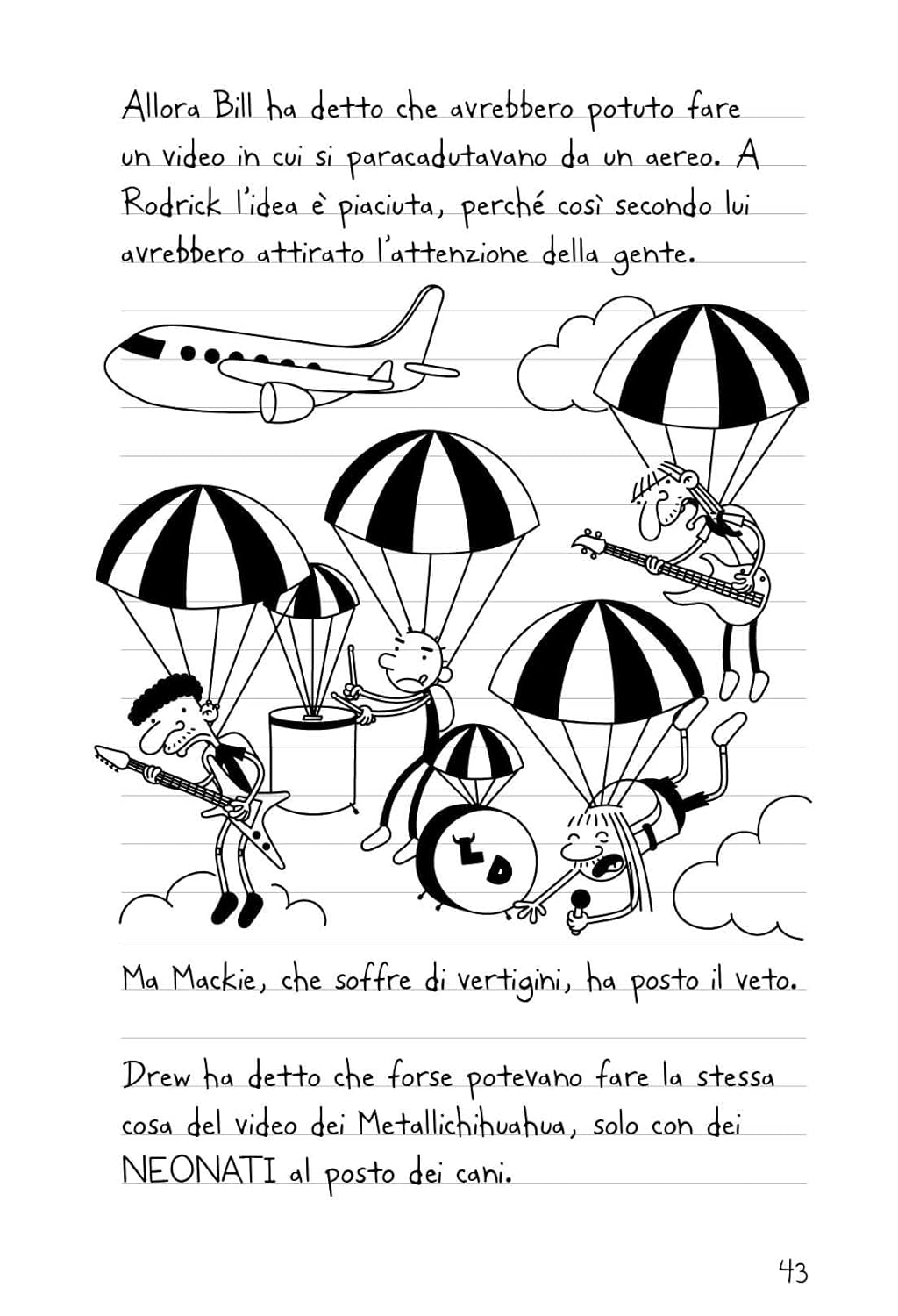 Collezioni Libri DIARIO DI UNA SCHIAPPA - Edizione Illustrata