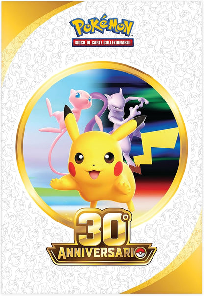 Pokémon: Collezione con poster dell’espansione 30° Anniversario del GCC Pokémon