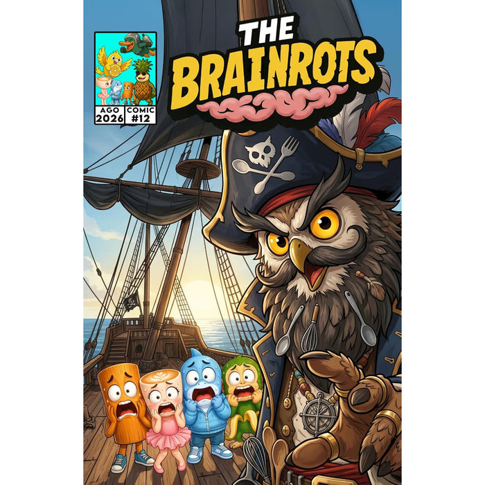 Fumetto The Brainrots n. 12 (Agosto 2026)