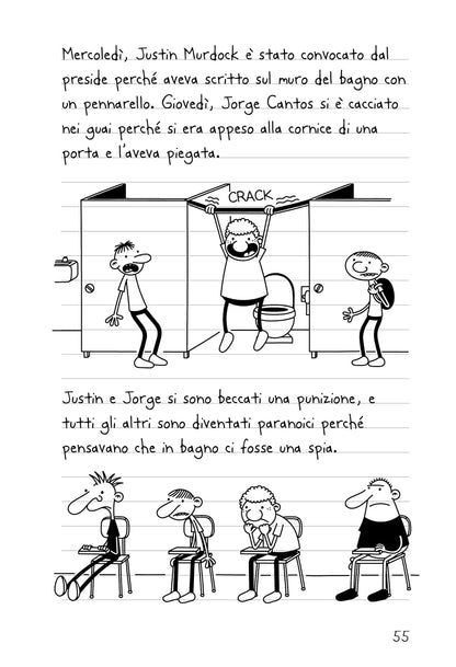 Collezioni Libri DIARIO DI UNA SCHIAPPA - Edizione Illustrata