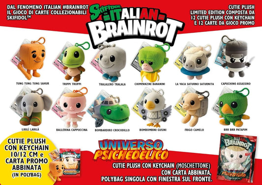 Peluche + Card Maxi Limited di Skifidol Italian Brainrot - 12cm
