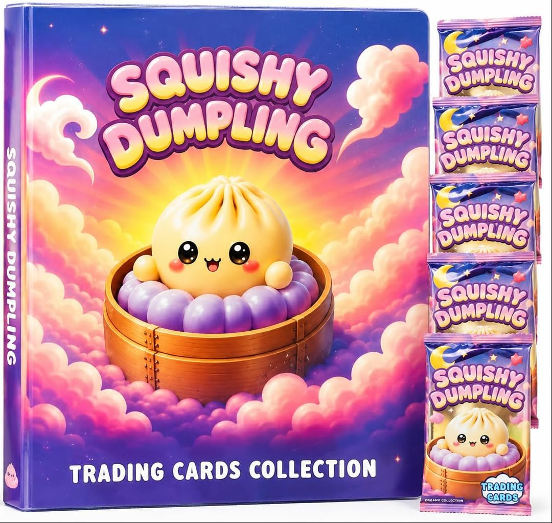 Set Raccoglitore e/o bustine sigillate di Card Squishy Dumpling - Diramix 2026