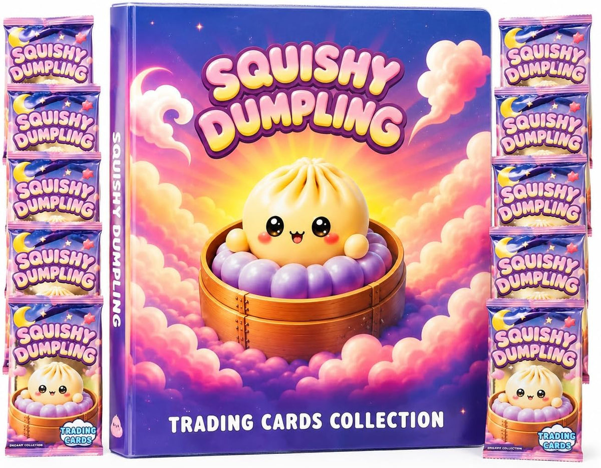 Set Raccoglitore e/o bustine sigillate di Card Squishy Dumpling - Diramix 2026