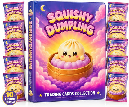Set Raccoglitore e/o bustine sigillate di Card Squishy Dumpling - Diramix 2026