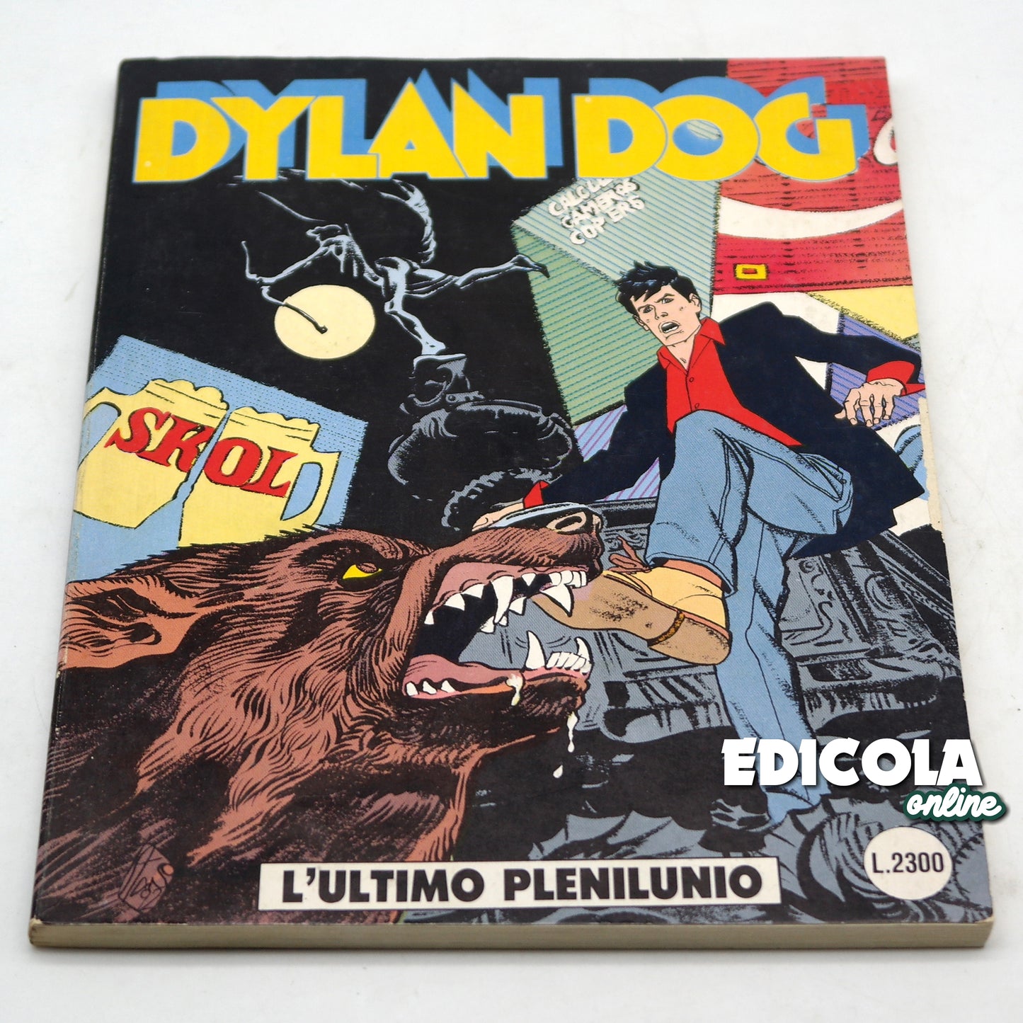 Comics von 51 bis 100 der ersten 1. Originalausgabe von Dylan Dog Lot runden Ihre Sammlung ab