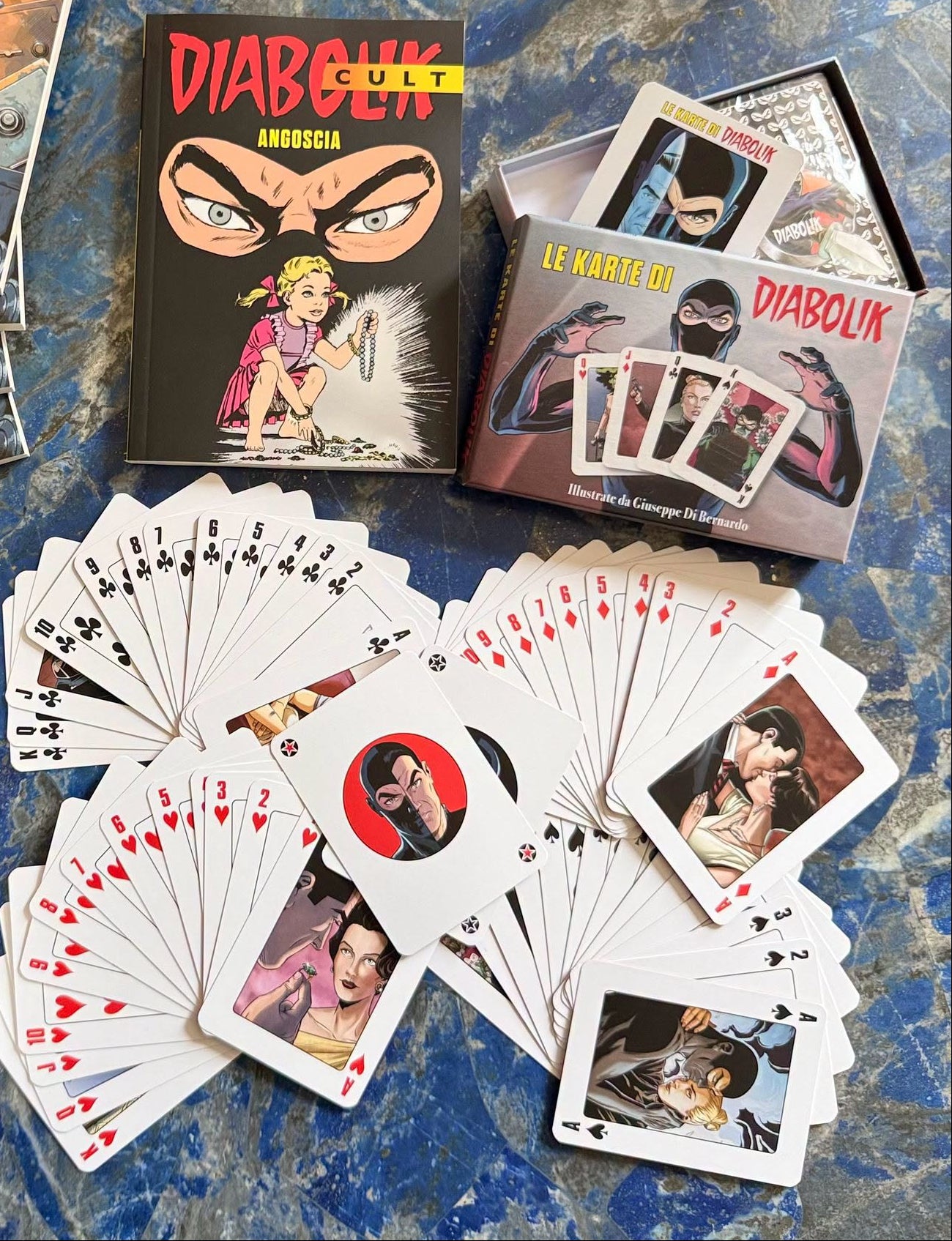 DIABOLIK-Comic Limitierte Auflage Nr. 1 Gadget mit Pokerspielkarten