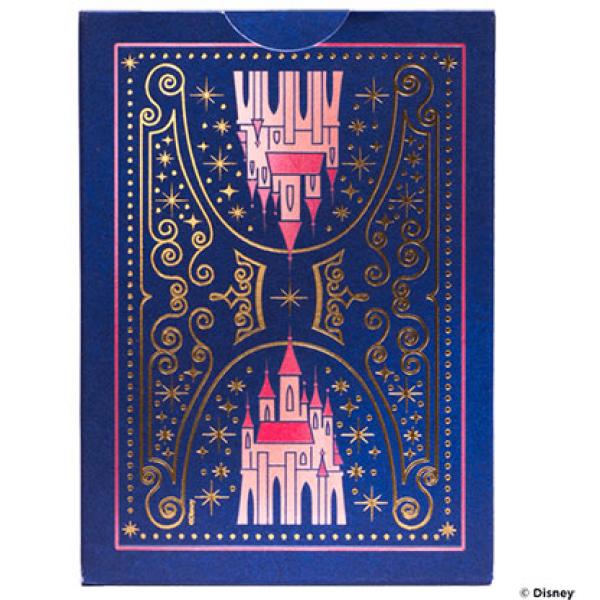Jeu de cartes Bicycle Disney Princess (bleu marine) par US Playing Card Co. 