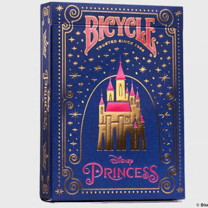 Jeu de cartes Bicycle Disney Princess (bleu marine) par US Playing Card Co. 