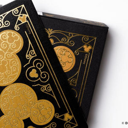 Mazzo di carte Bicycle Disney Mickey Mouse (Black and Gold) by US Playing Card Co.