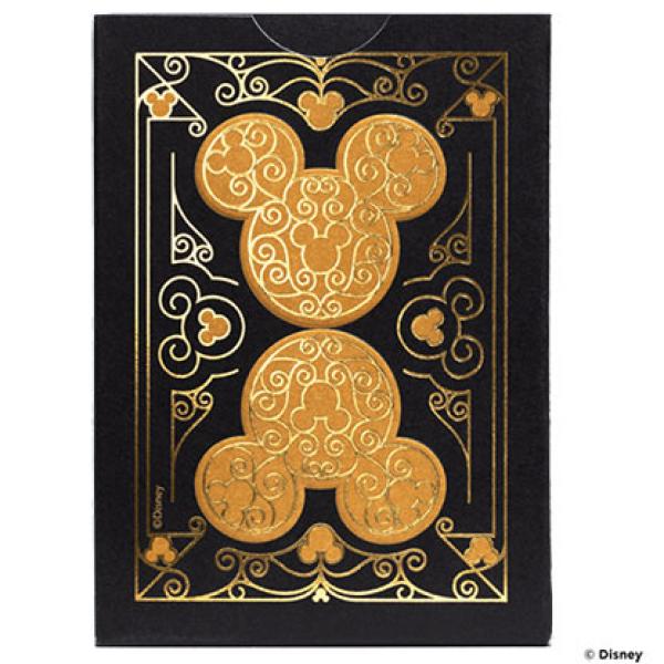 Mazzo di carte Bicycle Disney Mickey Mouse (Black and Gold) by US Playing Card Co.