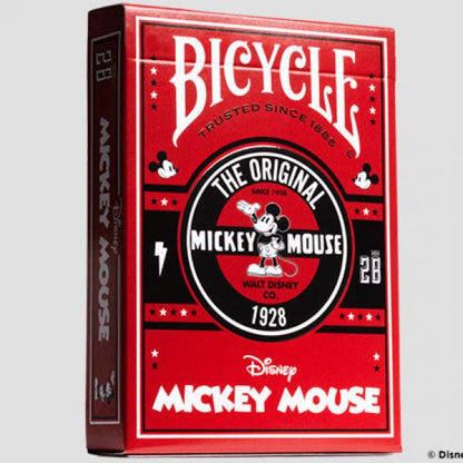 Mazzo di carte Bicycle Disney Classic Mickey Mouse (Red) by US Playing Card Co.