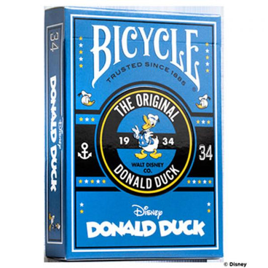 Cartes à jouer Bicycle Disney Donald Duck par US Playing Card Co