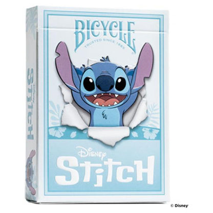 Cartes à jouer Bicycle Disney Stitch par US Playing Card Co